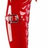Pleaser SEDUCE-3028 (EU 39 = US 9) 5 Heel Ribbon Stretch Thigh High Boot W/ Grommet