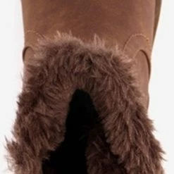 Blue Box Dames Gevoerde Enkellaarsjes - Cognac - Maat 41 -Dames-schoenen Verkoop 295x840 7