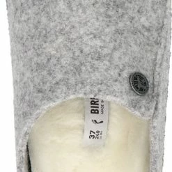 Birkenstock Zermatt Narrow Filz Shearling Cozy Home Dames Pantoffels - Light Grey - Maat 40 -Dames-schoenen Verkoop 332x840