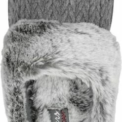 Skechers COZY CAMPFIRE - COZY TIMES Dames Pantoffels - Grijs - Maat 38 -Dames-schoenen Verkoop 348x840