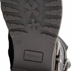 Travelin' Silkeborg Leren Dames Laarzen - Wol Gevoerde Biker Boots - Donkerbruin Leer - Maat 40 -Dames-schoenen Verkoop 357x840