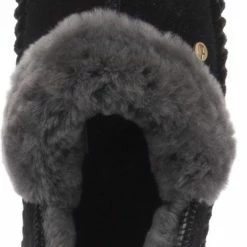 Warmbat Barrine Suede Dames Pantoffels - Black - Maat 42 3 Warmbat Barrine Suede Dames Pantoffels - Black - Maat 42 -Dames-schoenen Verkoop 368x840 1