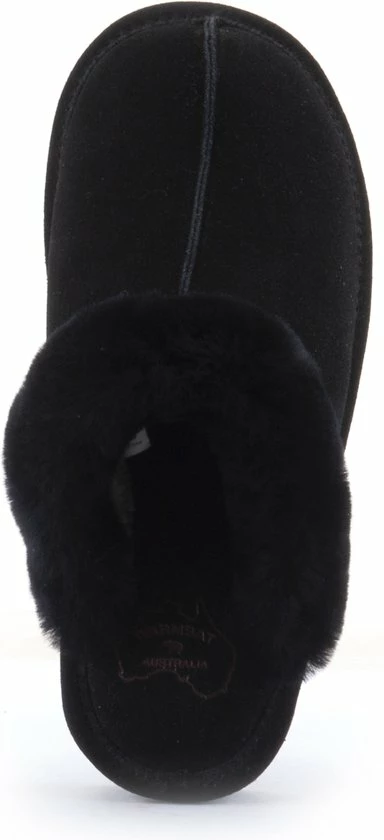 Warmbat Lismore Suede Dames Pantoffels - Black - Maat 37 Warmbat Lismore Suede Dames Pantoffels - Black - Maat 37 -Dames-schoenen Verkoop 384x840 1