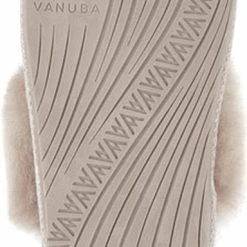 Vanuba LuLu- Leren Dames Pantoffels - Sloffen Gevoerd Met Schapenvacht. Maat 36 - Bruin Beige -Dames-schoenen Verkoop 384x840