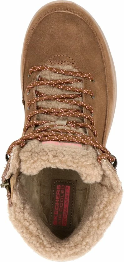 Skechers Go Walk dames veterboot - Cognac - Maat 37 Skechers Go Walk Dames Veterboot - Cognac - Maat 37 -Dames-schoenen Verkoop 398x840 4