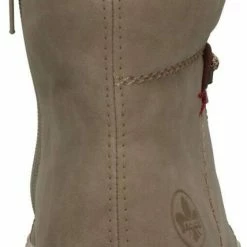 Rieker Dames Veterboot - N0730-64 Taupe - Maat 40 -Dames-schoenen Verkoop 428x840 1