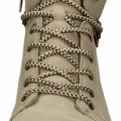Rieker Dames Veterboot - N0730-64 Taupe - Maat 40 -Dames-schoenen Verkoop 447x840
