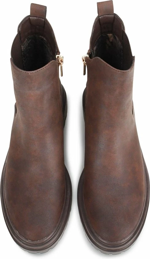 POSH by Poelman LOT Dames Chelsea Laarzen - Donker Bruin - Maat 40 POSH By Poelman LOT Dames Chelsea Laarzen - Donker Bruin - Maat 40 -Dames-schoenen Verkoop 488x840 2