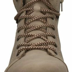 Rieker Dames Veterboot - N0730-64 Taupe - Maat 40 -Dames-schoenen Verkoop 507x840 4