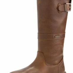 Travelin' Alaska Dames Outdoor Laarzen - Vibram Zool - Waterdicht - Gevoerd - Cognac Bruin Leer - Maat 39 -Dames-schoenen Verkoop 527x840 5