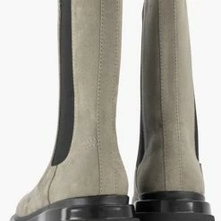 Oxmox Taupe Chelsea Boot - Maat 36 -Dames-schoenen Verkoop 531x840