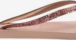 Havaianas Slim Glitter II Dames Slippers - Ballet Rose/ Golden Blush - Maat 37/38 -Dames-schoenen Verkoop 550x133