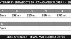 Winter-grip Snowboots Sr - Canadian Explorer II - Zwart/Grijs/Rood - 45 -Dames-schoenen Verkoop 550x135