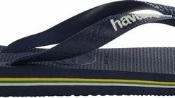 Havaianas Brasil Logo Unisex Slippers - Navy Blue - Maat 47/48 2 Havaianas Brasil Logo Unisex Slippers - Navy Blue - Maat 47/48 -Dames-schoenen Verkoop 550x139
