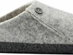 Birkenstock Zermatt Pantoffels Light Grey Regular-fit | Grijs | Wolvilt | Maat 50