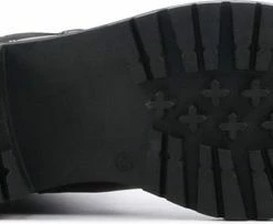 Cashott Vrouwen Leren Chelsea Boots / Laarzen / Damesschoenen 24204 - Zwart - Maat 38 -Dames-schoenen Verkoop 550x203 12