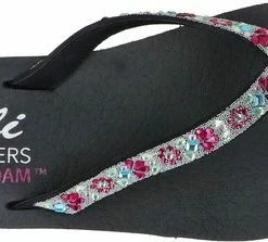 Skechers Meditation Garden Bliss Black -Dames-schoenen Verkoop 550x223 12