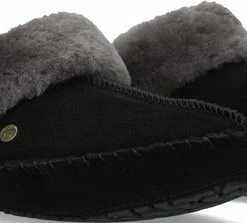 Warmbat Barrine Suede Dames Pantoffels - Black - Maat 38 -Dames-schoenen Verkoop 550x223 5