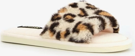 Thu!s dames teddy pantoffels - Bruin - Maat 40 - Sloffen Thu!s Dames Teddy Pantoffels - Bruin - Maat 40 - Sloffen -Dames-schoenen Verkoop 550x228 2