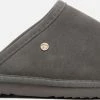 Warmbat Classic Suede Unisex Pantoffels - Grijs - Maat 47 -Dames-schoenen Verkoop 550x231 10