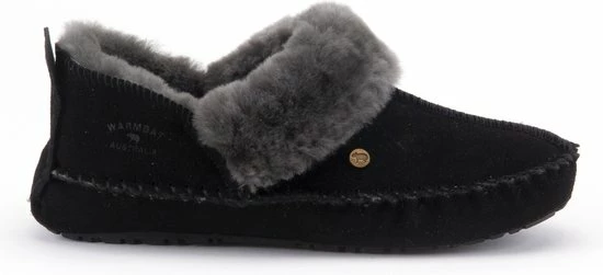 Warmbat Barrine Suede Dames Pantoffels - Black - Maat 42 Warmbat Barrine Suede Dames Pantoffels - Black - Maat 42 -Dames-schoenen Verkoop 550x251 10