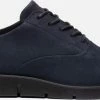 Ecco Bella Veterschoenen Blauw Nubuck - Dames - Maat 39 -Dames-schoenen Verkoop 550x252 17