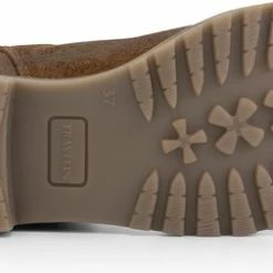 Travelin' Vartae Dames Enkellaarsjes - Winter Boots - Wax Suede Leer - Wol Gevoerd - Cognac - Maat 41 -Dames-schoenen Verkoop 550x253 10