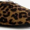 Thu!s Dames Sloffen Met Luipaardprint - Bruin - Maat 40 - Pantoffels -Dames-schoenen Verkoop 550x254 12