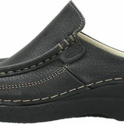 Wolky Comfortschoenen Roll Slide Zwart Leer -Dames-schoenen Verkoop 550x254 7