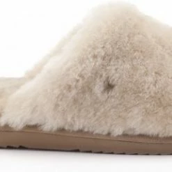 Warmbat Mungo Fur Dames Pantoffels - Stone - Maat 39 -Dames-schoenen Verkoop 550x258 15