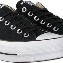 Converse Chuck Taylor All Star Lift Ox Lage Sneakers - Dames - Zwart - Maat 37 -Dames-schoenen Verkoop 550x260 6