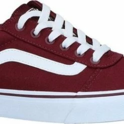 Vans Ward Canvas Dames Sneakers - Burgundy - Maat 39 -Dames-schoenen Verkoop 550x260 9