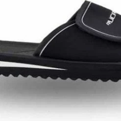 Rucanor Bad - Slippers - Unisex - Maat 47 - Zwart/Wit