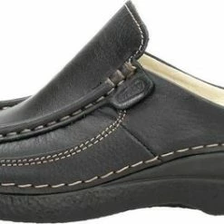 Wolky Comfortschoenen Roll Slide Zwart Leer -Dames-schoenen Verkoop 550x263 6