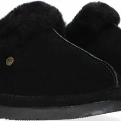 Warmbat Lismore Suede Dames Pantoffels - Black - Maat 37 8 Warmbat Lismore Suede Dames Pantoffels - Black - Maat 37 -Dames-schoenen Verkoop 550x263 8