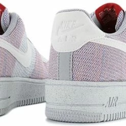 Nike Air Force 1 Crater Flyknit - Sneakers Sport Vrije Tijd Fitness Schoenen Grijs DH3375-002 AF1 - Maat EU 38.5 -Dames-schoenen Verkoop 550x271 2