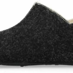 Manfield - Dames - Donkergrijze Pantoffels - Maat 38 -Dames-schoenen Verkoop 550x272