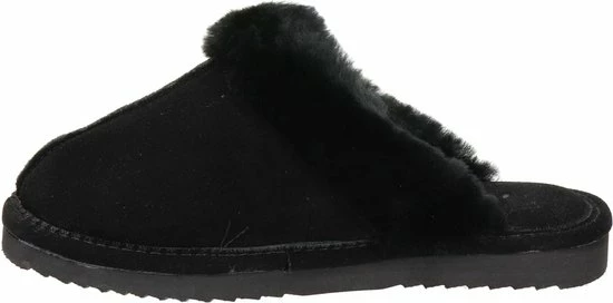 Warmbat Lismore Suede Dames Pantoffels - Black - Maat 37 Warmbat Lismore Suede Dames Pantoffels - Black - Maat 37 -Dames-schoenen Verkoop 550x272 4