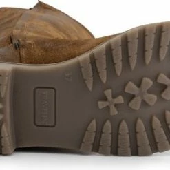 Travelin' Daneborg Hoge Dameslaarzen Winter - Wax Suede Leer - Wol Gevoerd - Cognac - Maat 41 -Dames-schoenen Verkoop 550x274 2