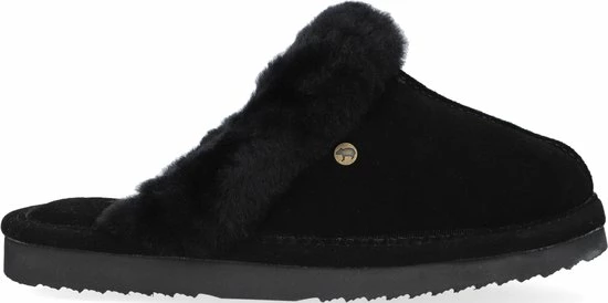 Warmbat Lismore Suede Dames Pantoffels - Black - Maat 37 Warmbat Lismore Suede Dames Pantoffels - Black - Maat 37 -Dames-schoenen Verkoop 550x274 8