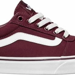 Vans Ward Canvas Dames Sneakers - Burgundy - Maat 39 -Dames-schoenen Verkoop 550x275 29