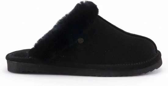Warmbat Lismore Suede Dames Pantoffels - Black - Maat 37 Warmbat Lismore Suede Dames Pantoffels - Black - Maat 37 -Dames-schoenen Verkoop 550x284 4