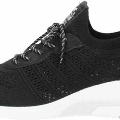 Mustang Dames Sneaker - Zwart - Maat 38 -Dames-schoenen Verkoop 550x288 2