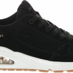 Skechers Uno-Two For The Show Dames Sneakers - Black - Maat 36 -Dames-schoenen Verkoop 550x293 5