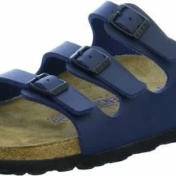 Birkenstock Florida BF WB Narrow Dames Slippers - Blue - Maat 40 -Dames-schoenen Verkoop 550x294 11