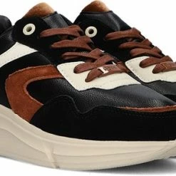 Mexx Dames Sneaker Jilou Black/Tan -Dames-schoenen Verkoop 550x301 8