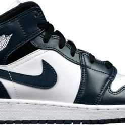 Nike Air Jordan 1 Mid Armory Navy (GS) 554725-411 Maat 36.5 Kleur Als Op Foto