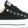 Converse Chuck Taylor All Star Lift Ox Lage Sneakers - Dames - Zwart - Maat 37 -Dames-schoenen Verkoop 550x307 2