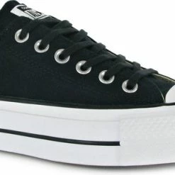 Converse Chuck Taylor All Star Lift Ox Lage Sneakers - Dames - Zwart - Maat 37 -Dames-schoenen Verkoop 550x307 3