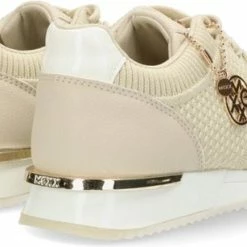 Mexx Dames Sneaker Gitte Glitter Zand -Dames-schoenen Verkoop 550x307 4